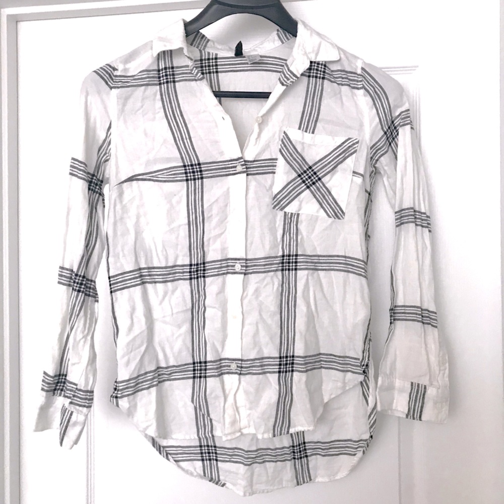 Black and White Flannel